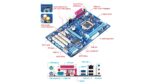 مادربرد گیگابایت gigabyte ga-p61a-d3 lga 1155